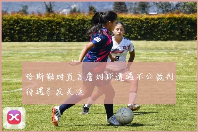 哈斯勒姆直言詹姆斯遭遇不公裁判待遇引发关注